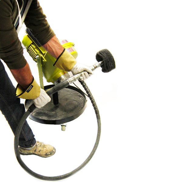 Flextol Variable speed heavy duty 2HP Flexible shaft machine