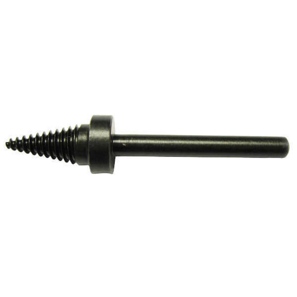 Taper Mandrel on a 6mm shank for Drills Use with mops and felts.