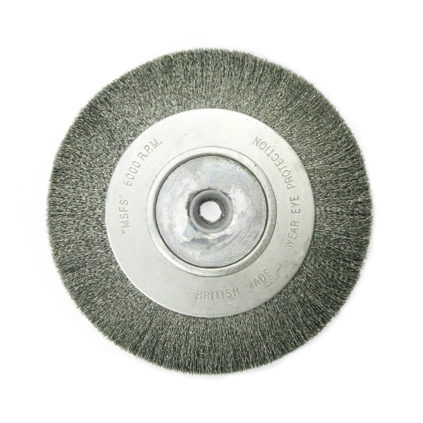 Lead Center Wire Wheel 200mm (8inch) For tapper spindles