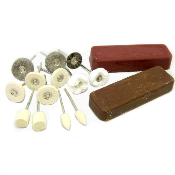 Jewellery Pendant Drill Polishing Kit 56