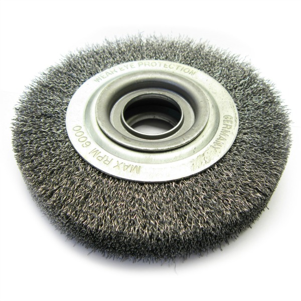 Circular Steel Brush Wire Wheels in Various Sizes and Wire Guages