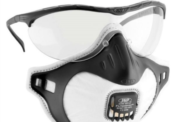 Filterspec Safety Glasses and dust mask